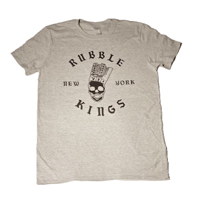RUBBLE KINGS GREY T-SHIRT